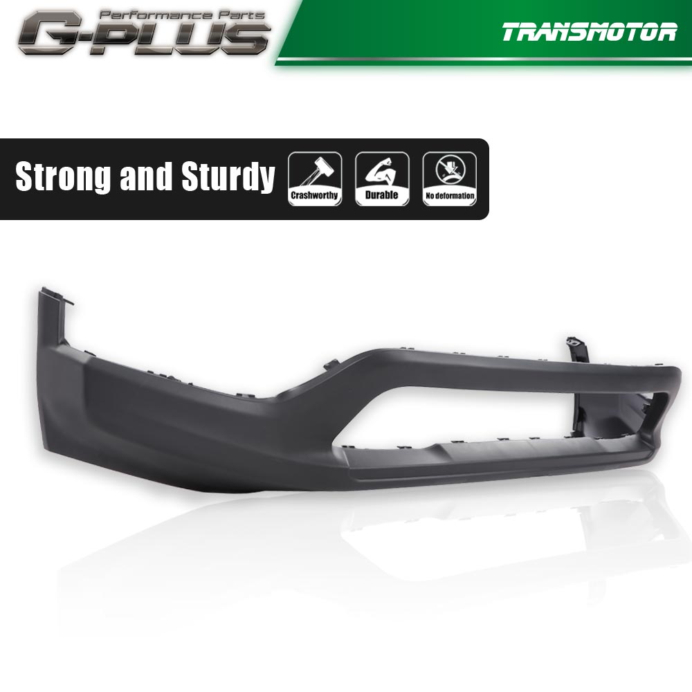 Bumpers That Deliver Textured Front Lower Bumper Cover Fascia For 2017-2021 Jeep Compass - Dark Gray, Direct Fit
