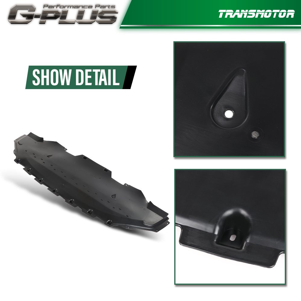 thumbnail image 2 of Jijiamotor13 Front Engine Splash Shield For Ford Mustang 2018-2022 - Replaces JR3Z17626A, FO1228164 2 of 6