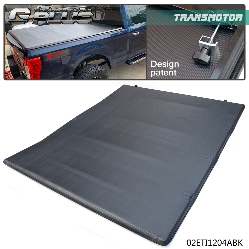 Four Fold Tonneau Assemble Cover For 99 17 Ford F250 F350 Super Duty 8ft Bed