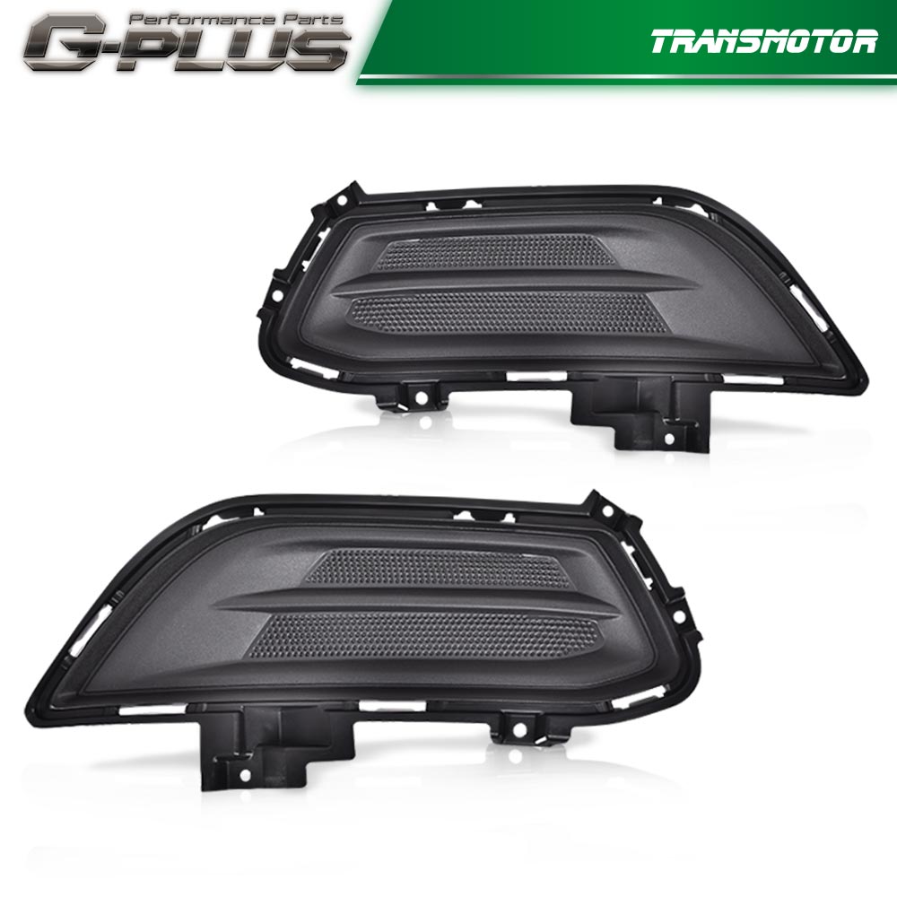 thumbnail image 2 of Pair Front Fog Light Covers For 2013-2016 Ford Fusion - Right & Left, Direct Replacement 2 of 3