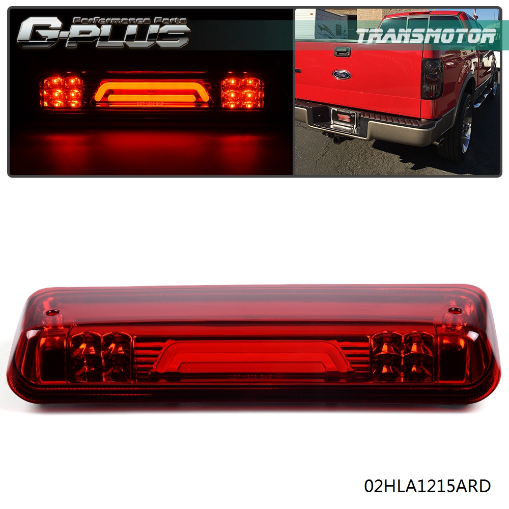 For 2004-2008 FORD F150 BLACK HOUSING LED THIRD 3RD BRAKE LIGHT CARGO LAMP BAR