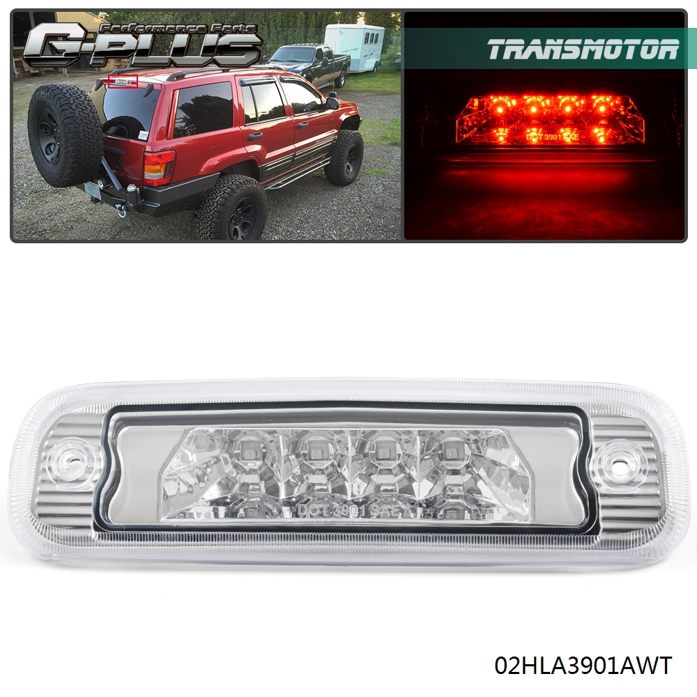 Tresound For 1997-2001 Jeep Cherokee LED Bar 3rd Third Tail
