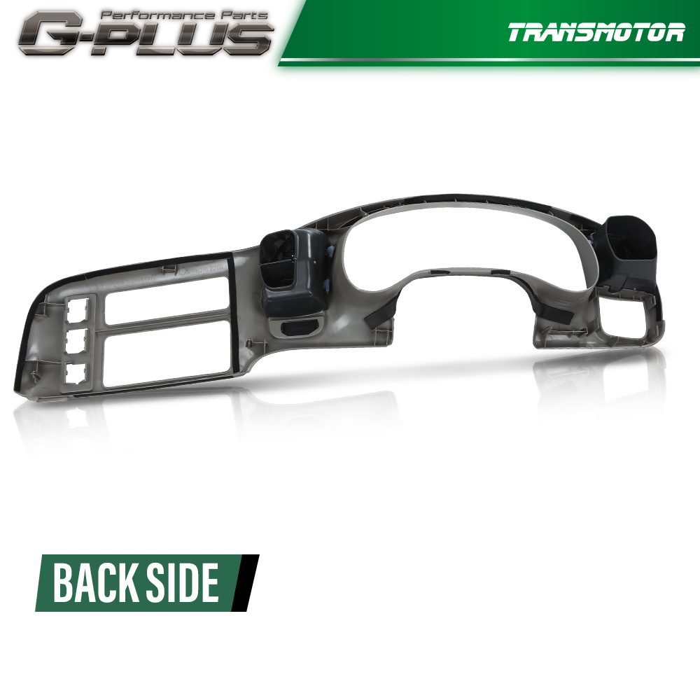 Gray Gauge Cluster Dash Radio Bezel Fit For 1995-2005 Chevy Astro
