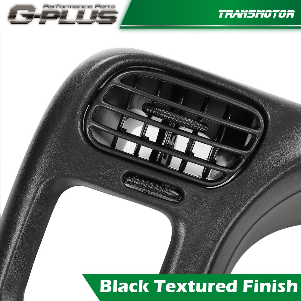 thumbnail interactive-video image 1 of CROSSDESIGN Single DIN Dash Trim Bezel Cover Light Gray For 98-04 Chevy Blazer, GMC Jimmy, Oldsmobile Bravada, Sonoma, S10 1 of 2