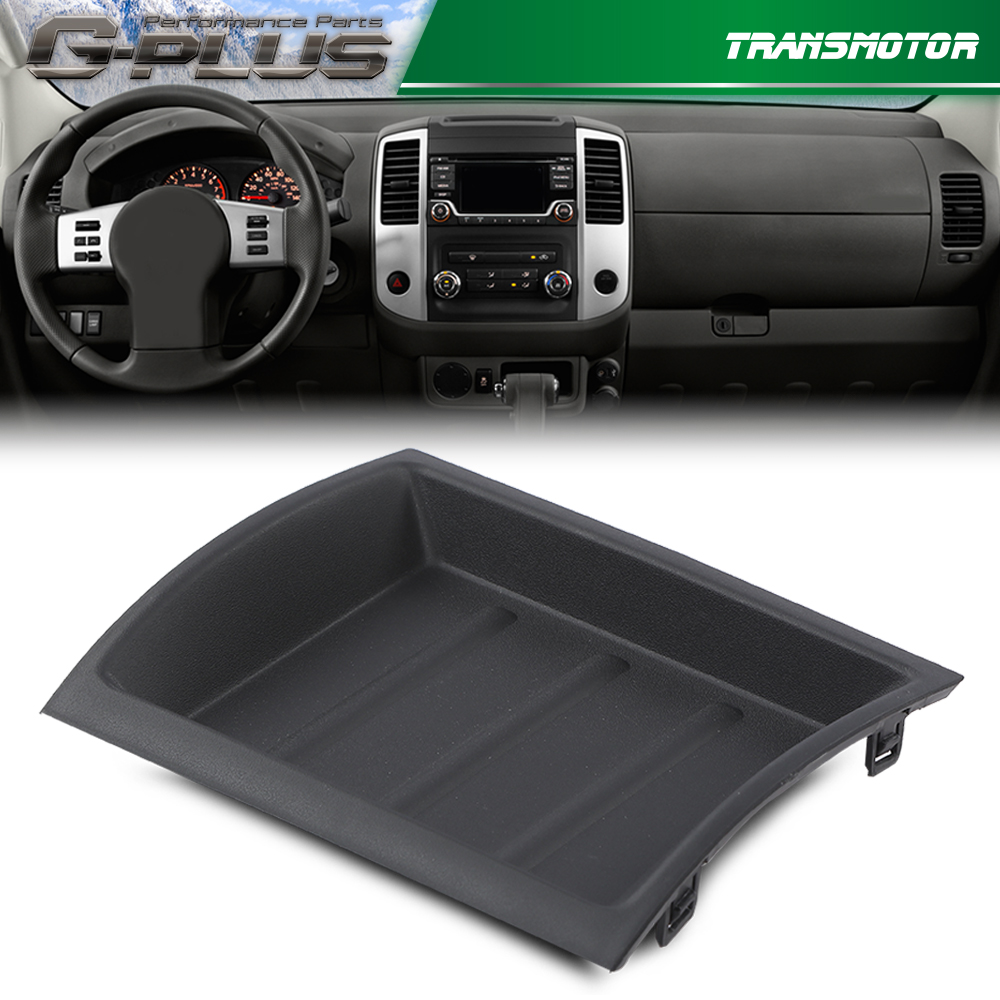 ティアラ Fit For 05-17 Nissan Frontier Upper Dash Bezel Storage Box