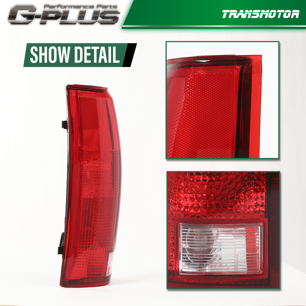 Pair Tail Lights For 88-98 Chevy Silverado K1500 LH & RH With Bulbs - DOT/SAE