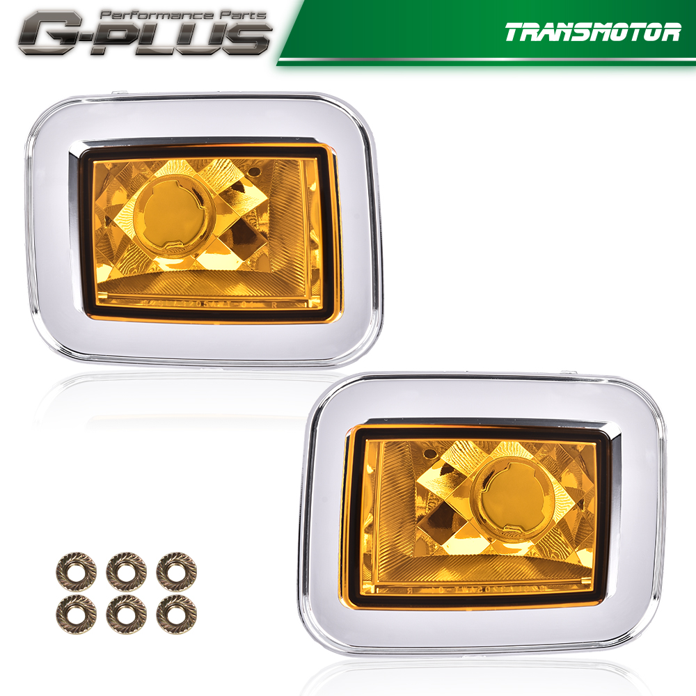 Fit For 03-08 H2 Hummer Amber Lens Front Turn Signal Light Parking