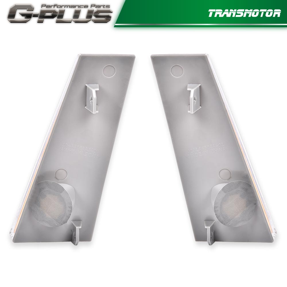 Front Parking Lamp & Turn Signal Light – Fits 1978-79 Malibu, El Camino – Clear & Amber, DOT