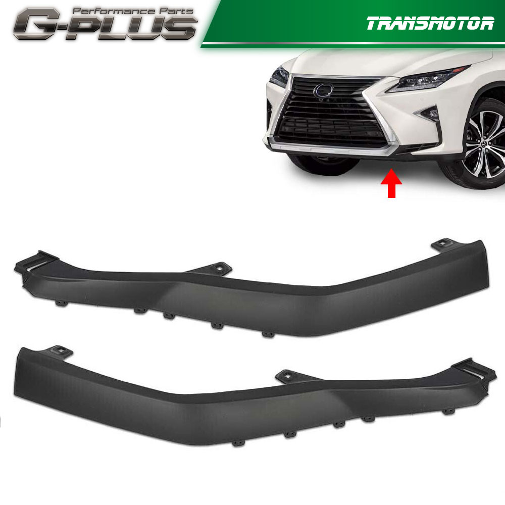 2016 -19 RX350 base front bumper cover side lower moulding strip trim LH side